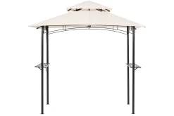 Lusthus Beliani Naro Beige/svart Beige||Black