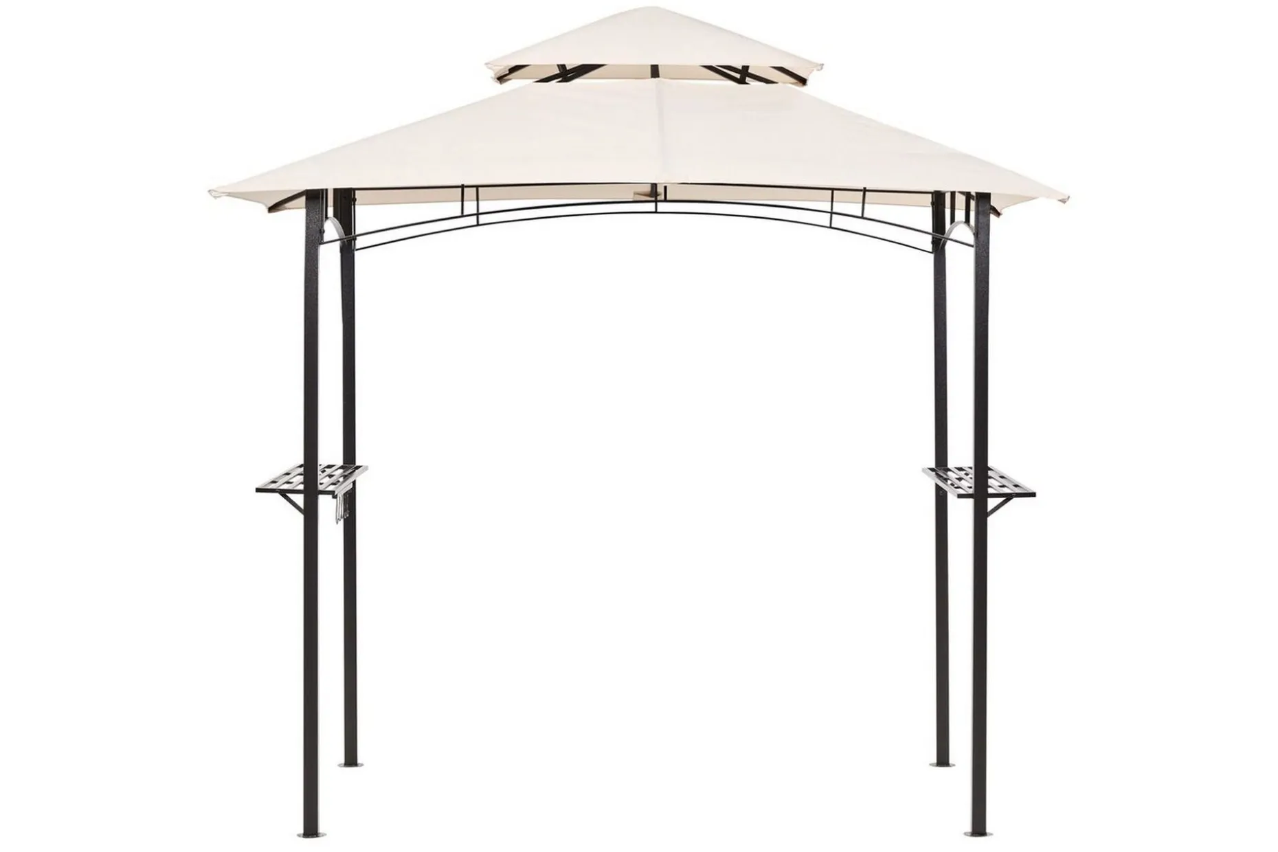Lusthus Beliani Naro Beige/svart Beige||Black