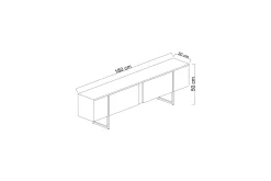 Luxe TV-benk 180 cm