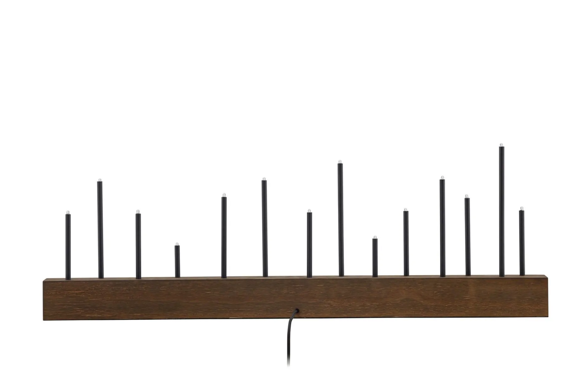 Lysestake og kandelaber til bord Venture Home Kungsberget lysestake Walnut