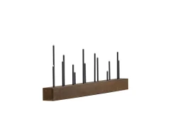 Lysestake og kandelaber til bord Venture Home Kungsberget lysestake Walnut