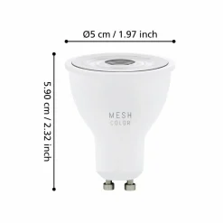 Lyskilde 3xLM-ZIG-RGB/CCT GU10 4,5W+1XFB