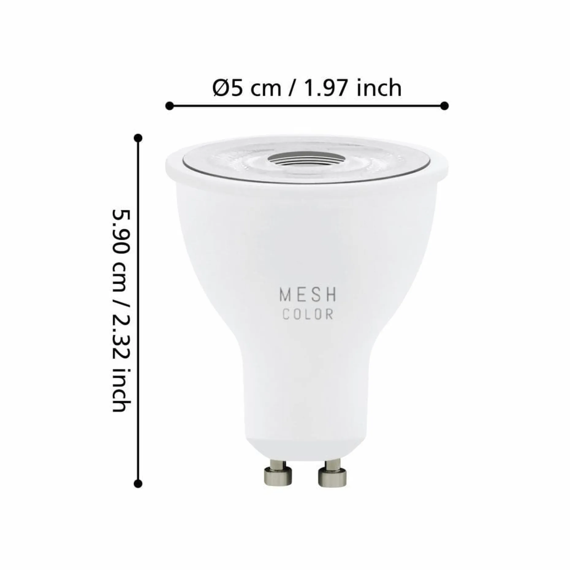 Lyskilde 3xLM-ZIG-RGB/CCT GU10 4,5W+1XFB