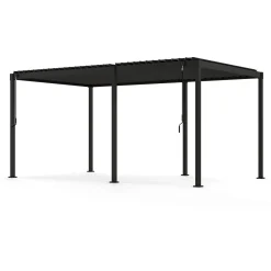 Lysthus HOME4YOU Mirador-80 mørk grå 3x5 m