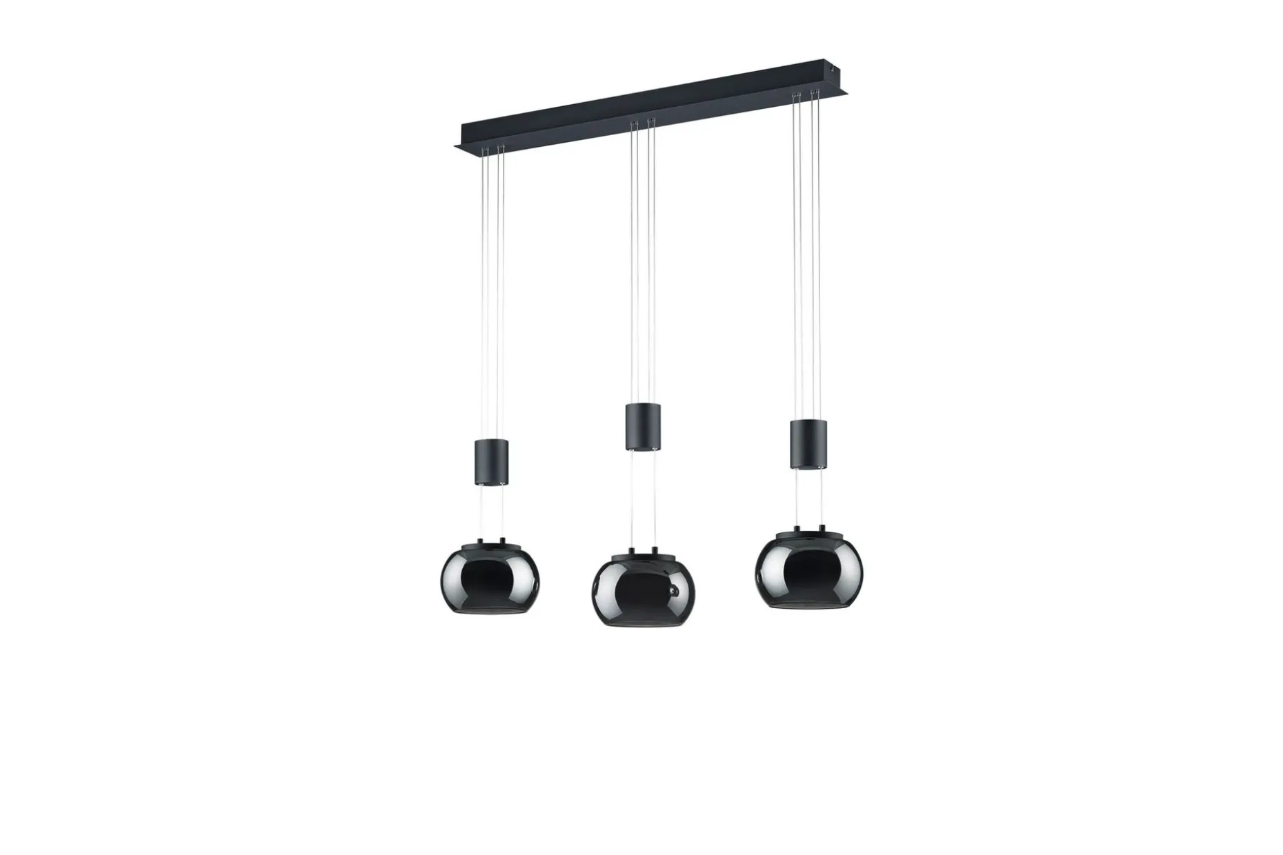 Madison LED-Pendellampe 3-os Mattsvart