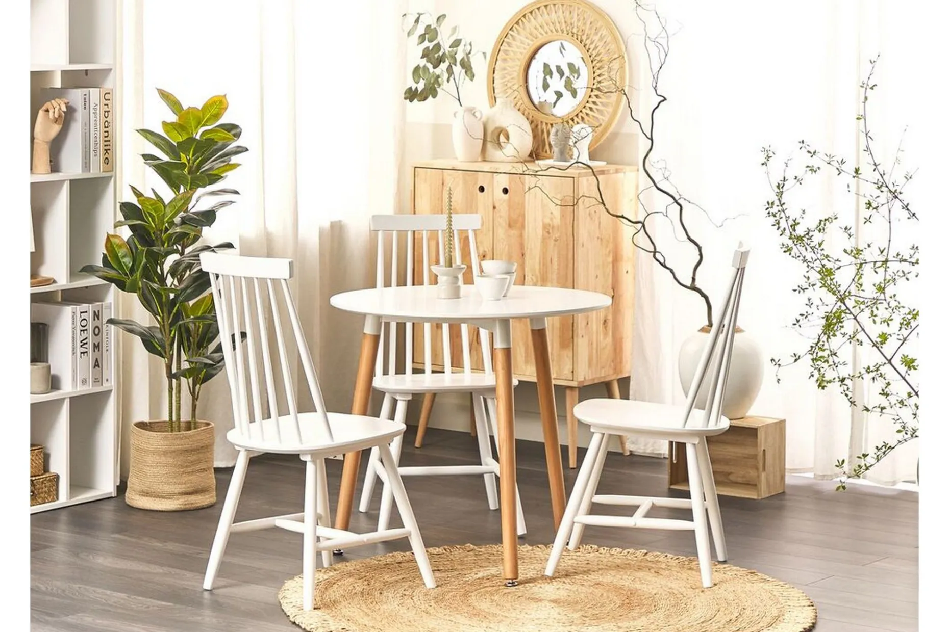 Magog Spisebord 80 cm Rund