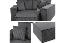 Magston 4-seters Hjørnesovesofa