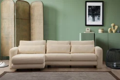 Makhan Sofa med Sjeselong 3-seter