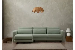 Makhan Sofa med Sjeselong 3-seter