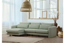 Makhan Sofa med Sjeselong 3-seter