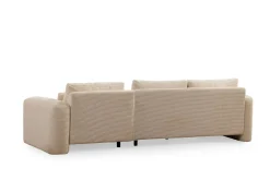 Makhan Sofa med Sjeselong 3-seter