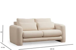 Makhan Sofa 2-seter