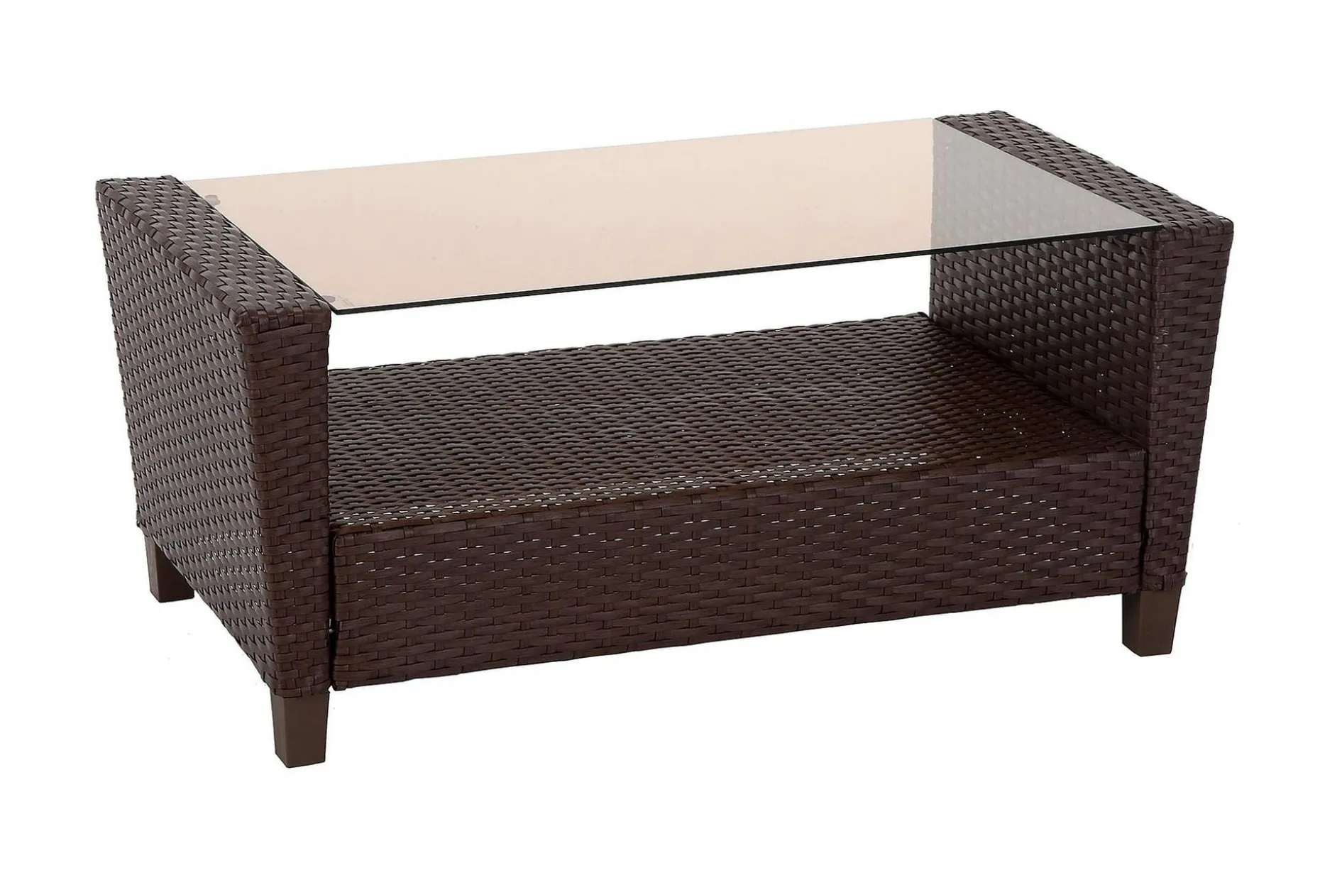 Malmo Loungegruppe Kunstrotting Brun