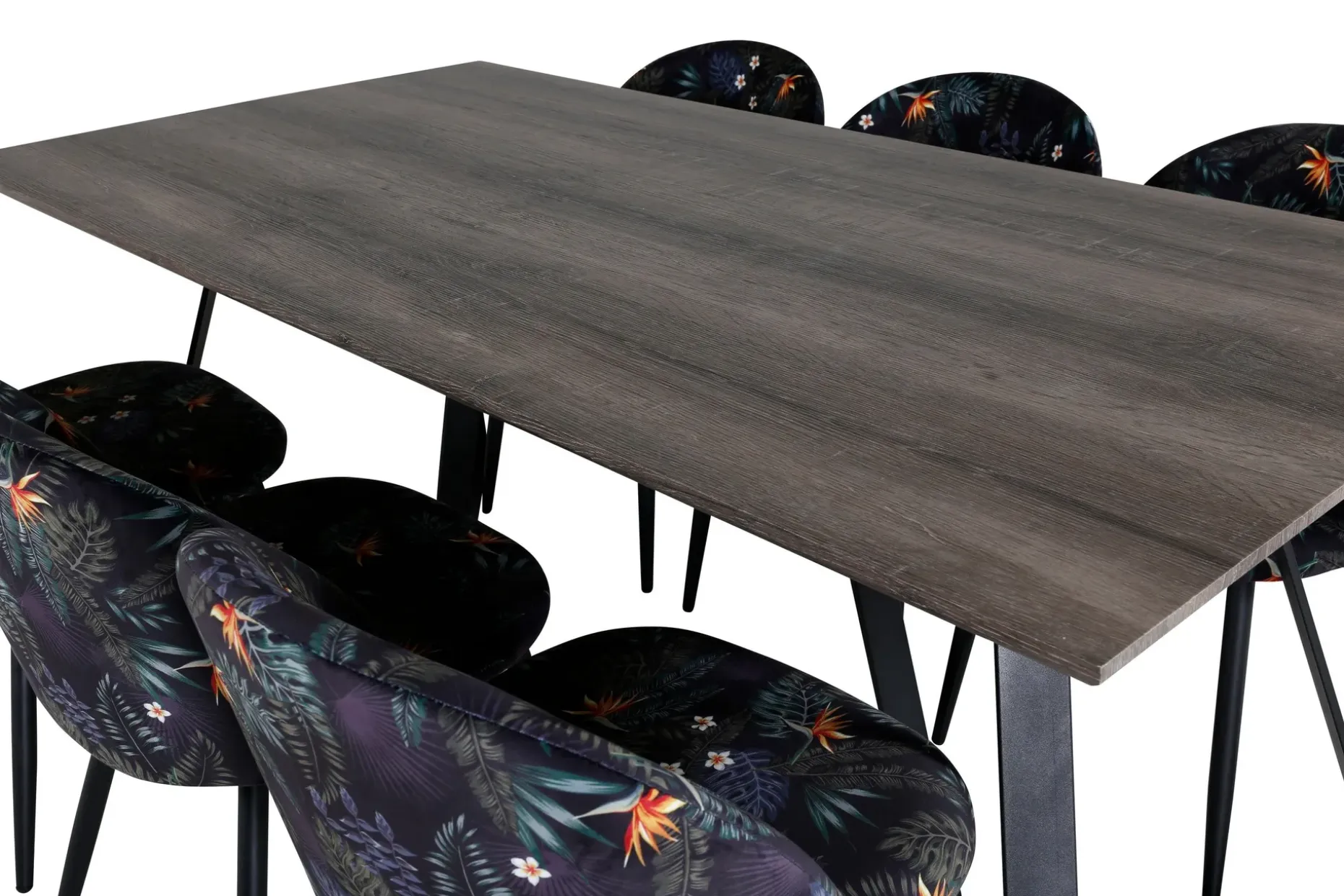 Malvina Spisegruppe 180 cm inkl. 6 Sedavi Stoler