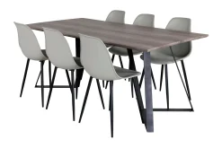 Malvina Spisegruppe 180 cm inkl. 6 Ypas Stoler