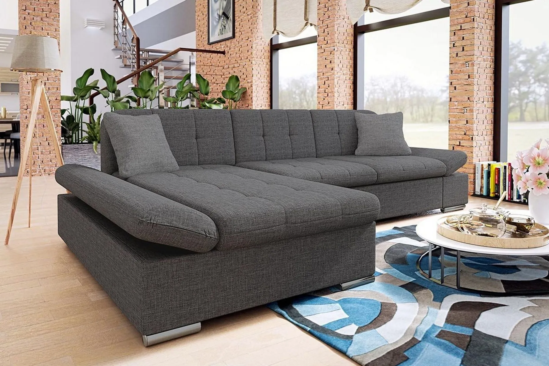 Malwi U-sovesofa 278x162x76 cm