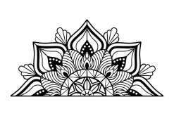 Mandala 1 Veggdekor