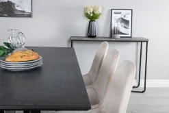 Marina Spisegruppe 180 cm Rektangulær med 6 Polar Stoler