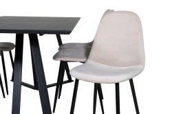 Marina Spisegruppe 180 cm Rektangulær med 6 Polar Stoler
