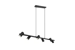 Marley Hengelampe 115 cm 6-deler Mattsvart