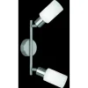 Mars Spotlight 2 PC. 2xE14 Stål Hvit