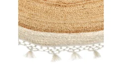 Marts Juteteppe 140 cm Rund
