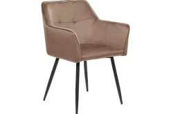 Matsalsstol Beliani Jasmin Brown
