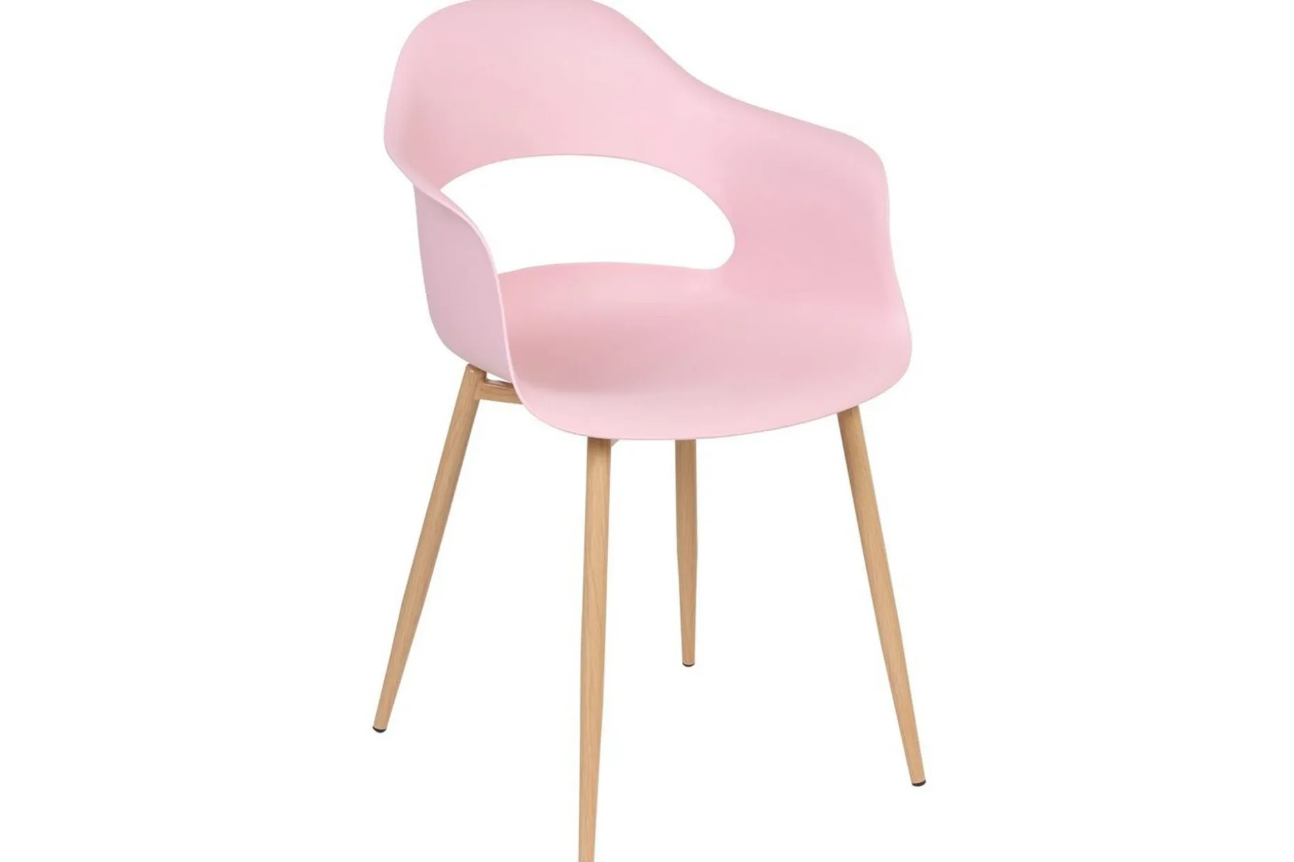 Matsalsstol Beliani Utica set om 2 Pink