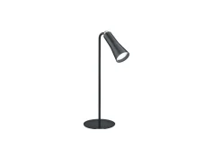 Maxi LED-Bordlampe Oppladbar Mattsvart