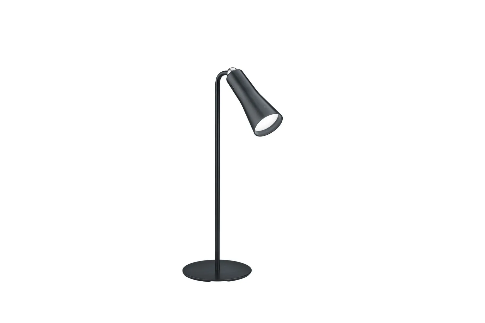 Maxi LED-Bordlampe Oppladbar Mattsvart