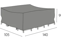Møbeltrekk 105x140x90 cm