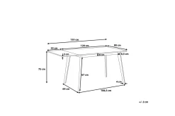 Medio Spisebord 155 cm