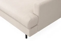 Menard Compact 4-seters Venstrevendt L-formet Sjeselongsofa i Stoff