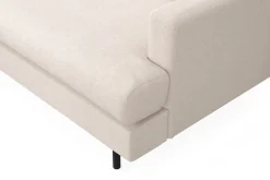 Menard Compact 3-seters Venstrevendt L-formet Divansofa i Stoff