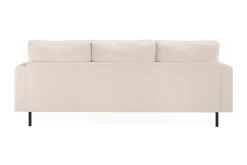Menard Compact 3-seters Venstrevendt L-formet Divansofa i Stoff