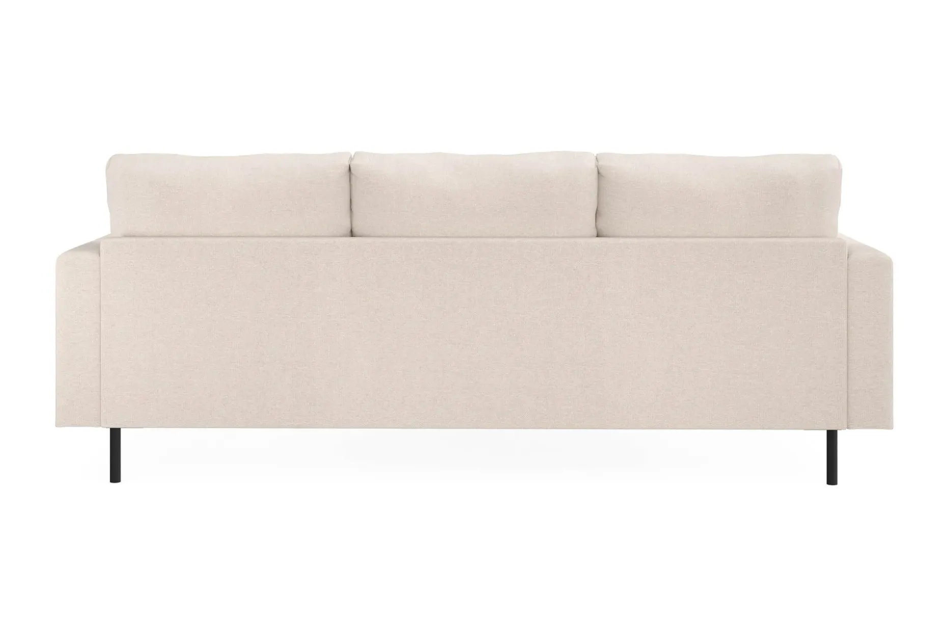Menard Compact 3-seters Venstrevendt L-formet Divansofa i Stoff