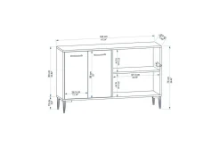 Merion Konsollbord 120 cm