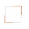 Meta LED-Taklampe Matthvit/Tre