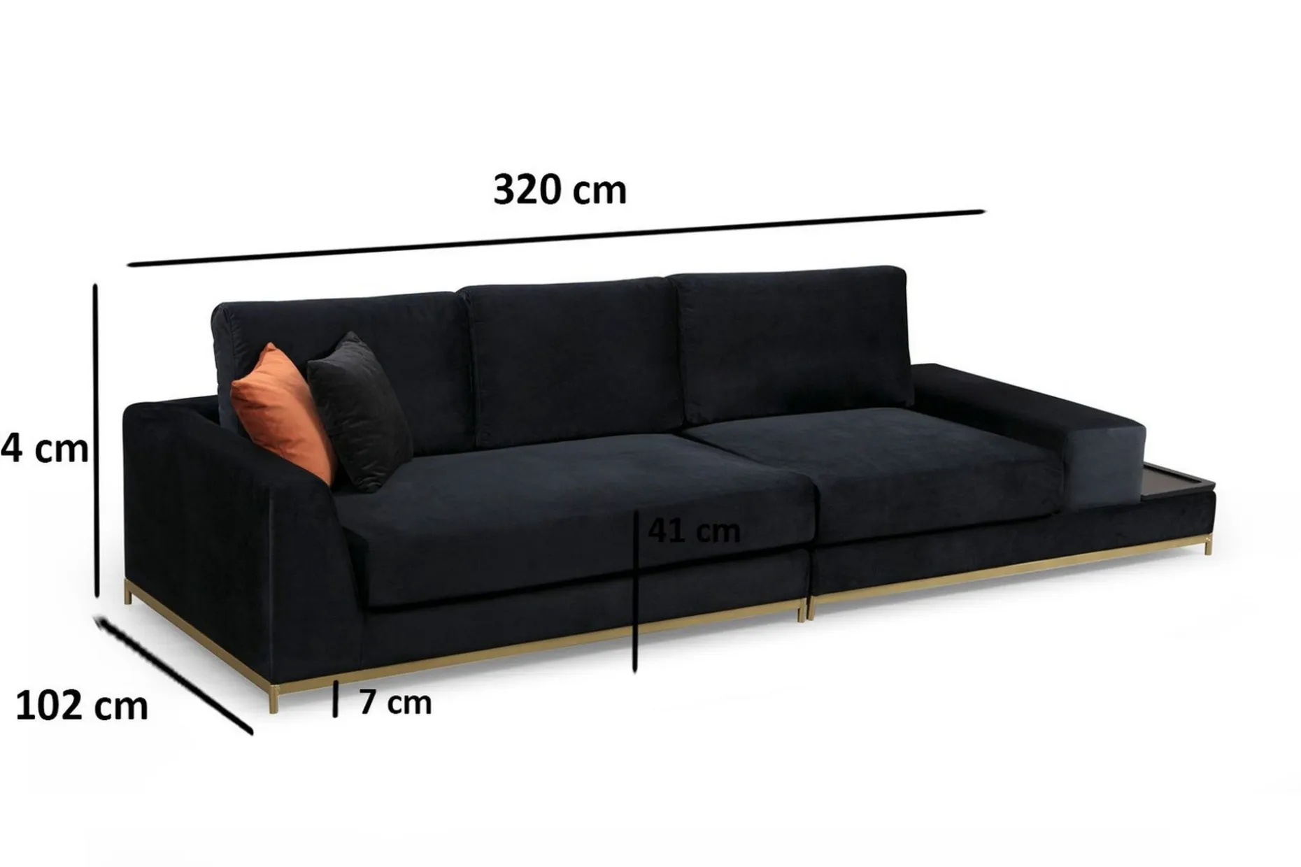 Mezonzo 4-seter Sofa