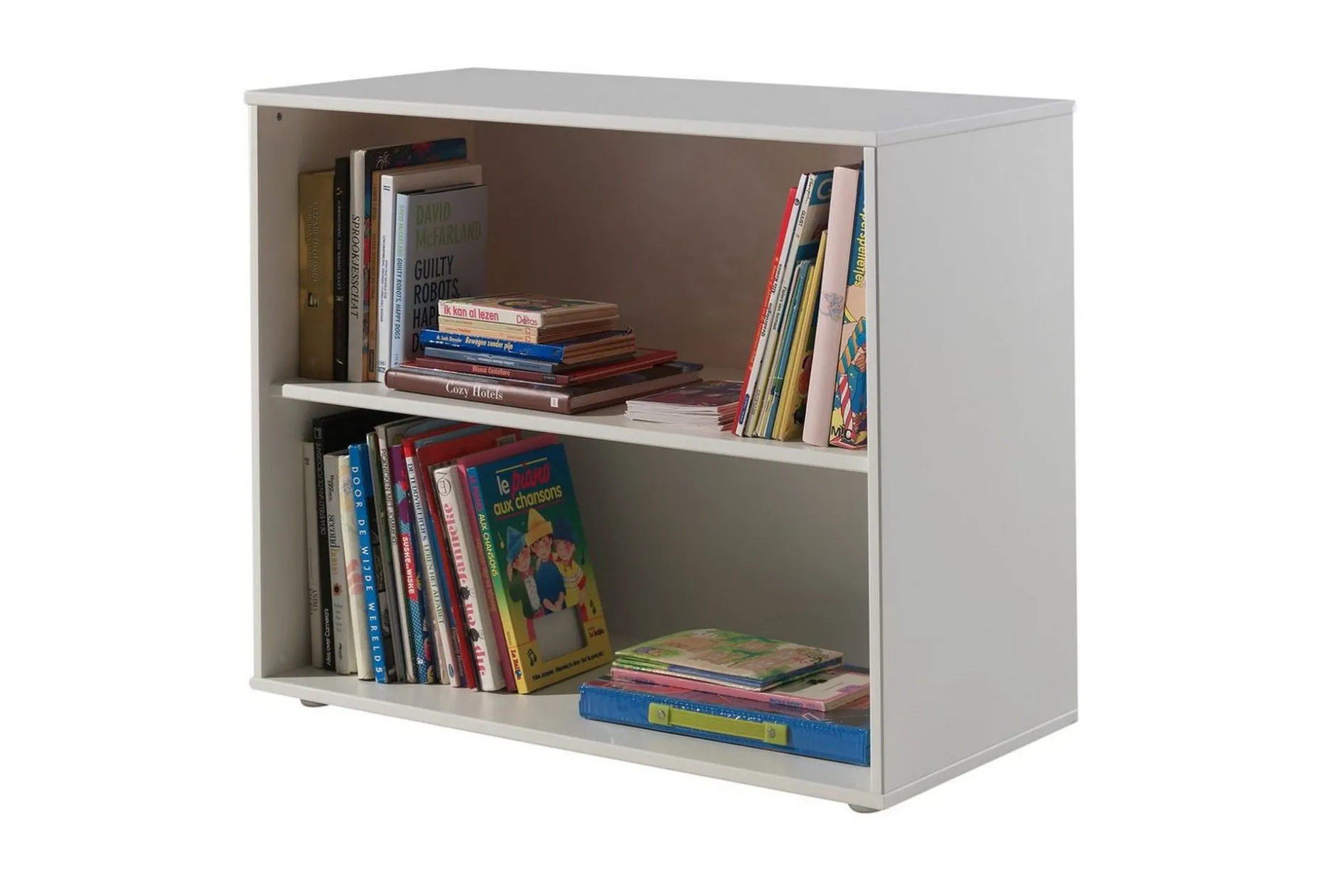 Middelseng med skrivebords kommode Pino