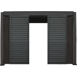 Middle Panel of Louvers Wall for Gazebo HOME4YOU