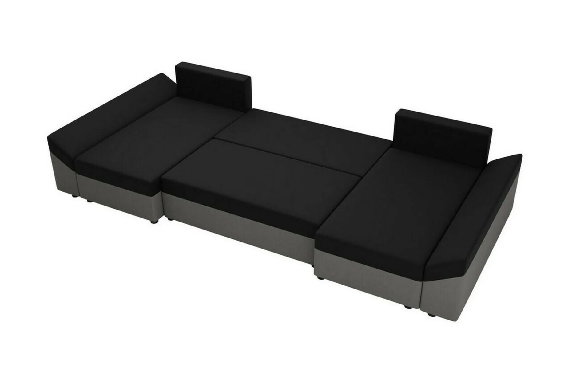 Midfeld 4-sits Hörnbäddsoffa beige