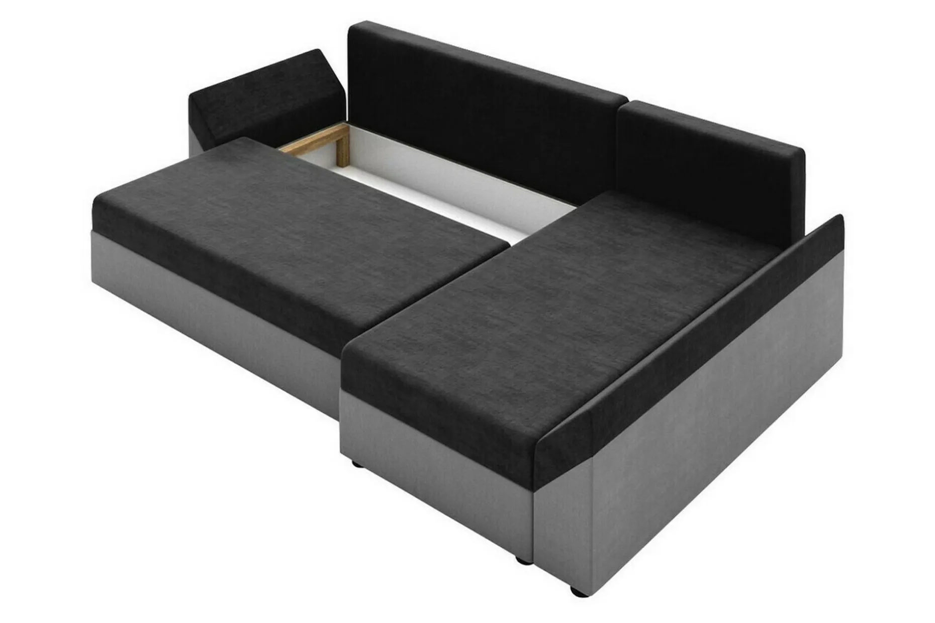 Midfeld 3-sits Hörnbäddsoffa Dark green