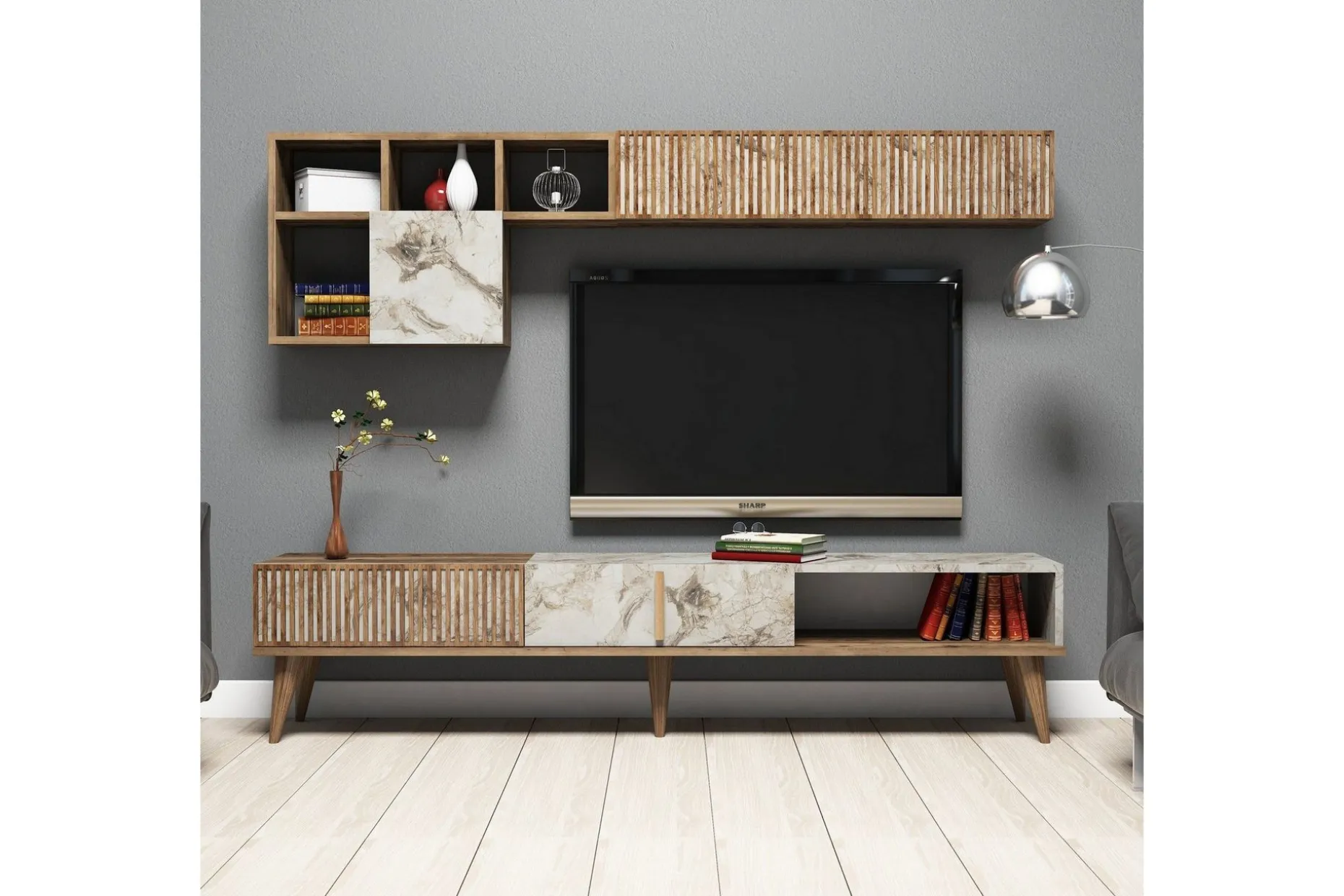 Millay TV-møbelsett 180 cm