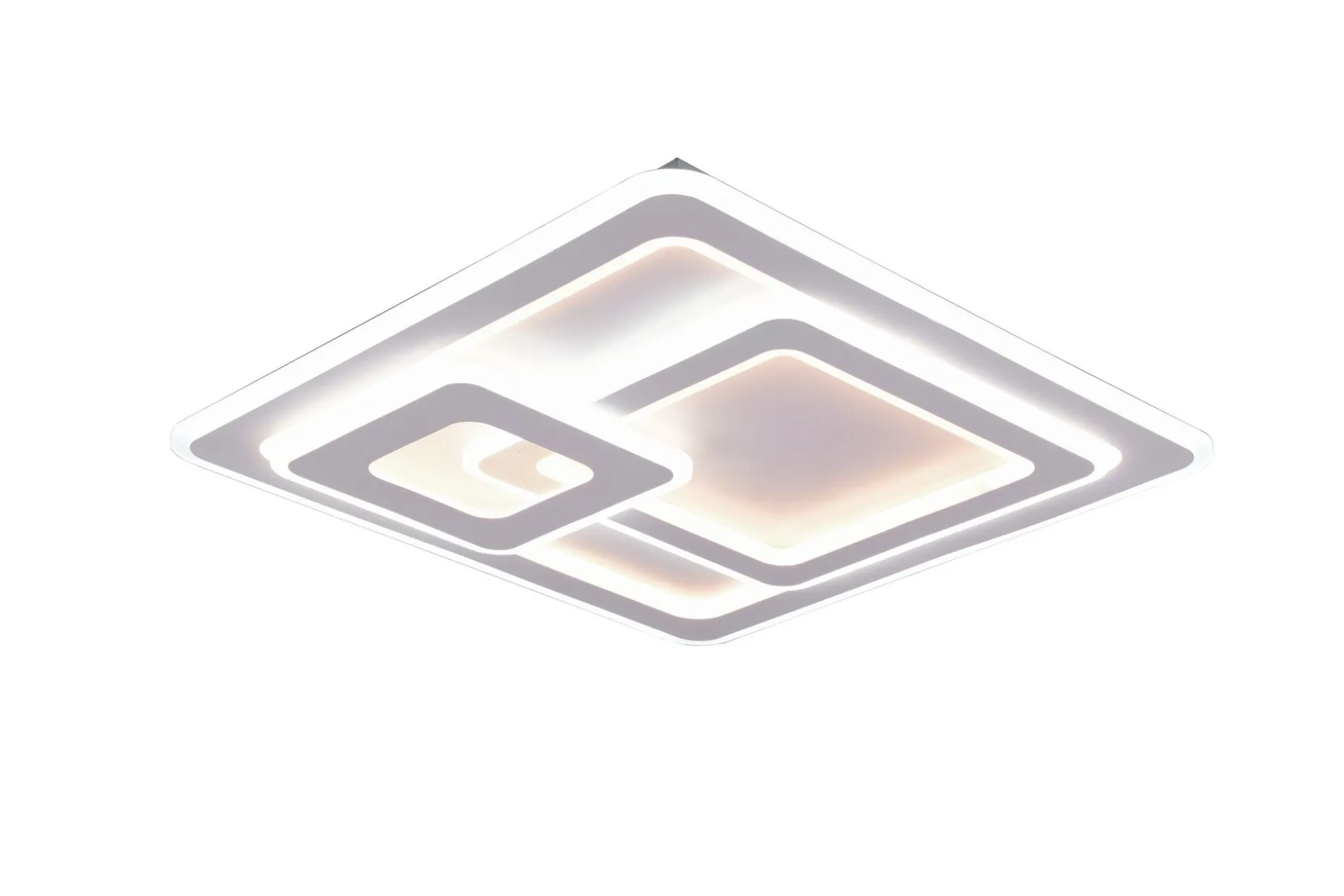 Mita LED-Taklampe Neliö Matthvit