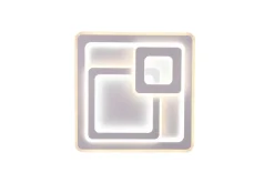 Mita LED-Taklampe Neliö Matthvit