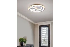 Mita LED-Taklampe Pyöreä Matthvit