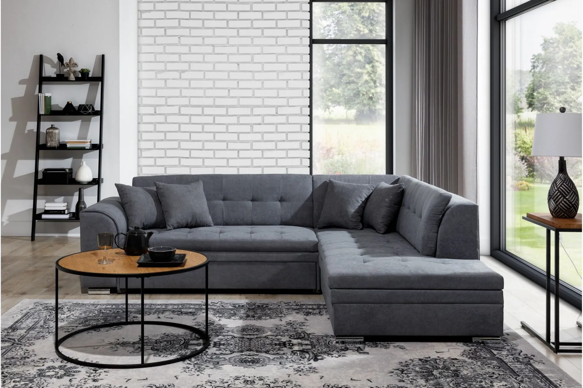 Moclino Sofa med Sjeselong Høyre