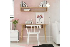 Mod Design Skrivebord 120 cm med Oppbevaring Vegghylle