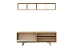 Mod Design TV-benk med Vegghylle